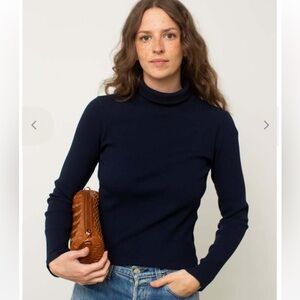 Donni the rib turtleneck NWT